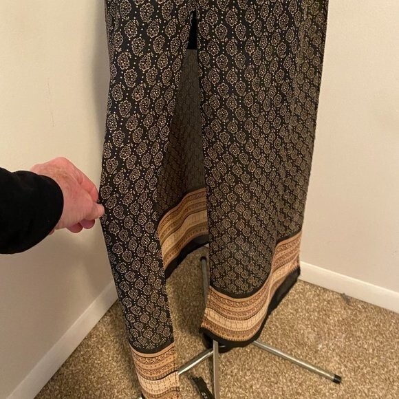 Sheri Martin Boho Sleeveless Geometric Vest/Tunic Women Size 10 - Picture 7 of 8